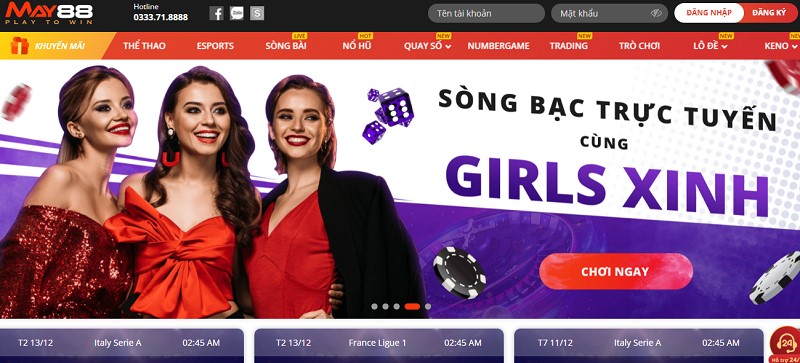 May88 – Nhà cái bóng đá, lô đề trực tuyến May88 đẳng cấp đến từ Bắc Âu