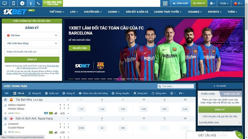 1XBet - Nhà cái cá cược chất lượng hàng đầu châu Á