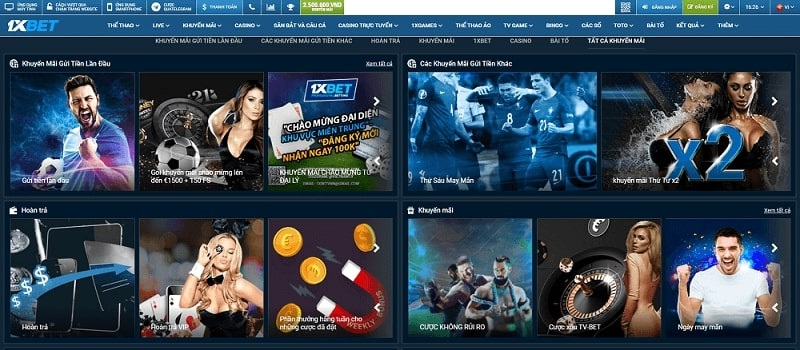 1XBet - Nhà cái cá cược chất lượng hàng đầu châu Á