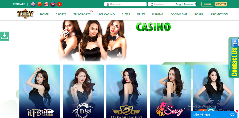 7Fun7 - Cá cược liền tay, thu ngay lợi nhuận khủng