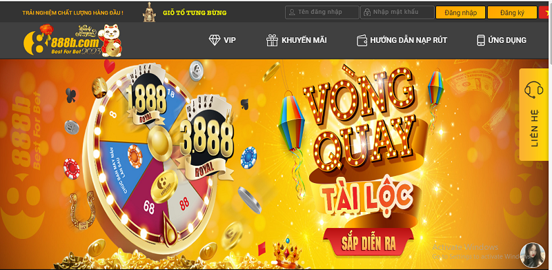 888B – Nhà cái tặng tiền trải nghiệm cực hay, săn ngay quà khủng