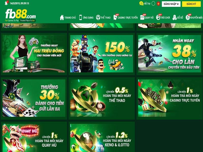 FB88 – Sân chơi đỉnh cao với đa dạng hạng mục giải trí