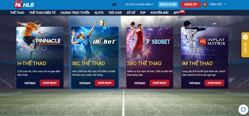 HL8 - Sân chơi đẳng cấp đáng để bạn đầu tư tiền cược