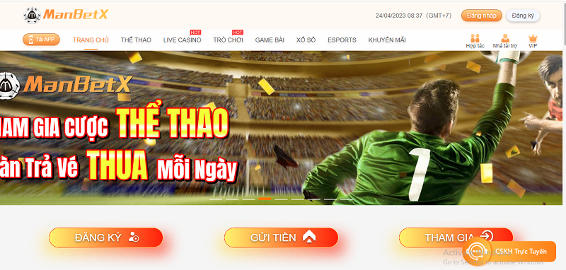 ManbetX – Sòng bài giàu tiềm lực và uy tín số 1 thị trường