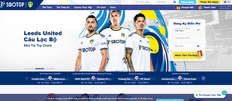 SBOTOP - Sân chơi cá cược với đẳng cấp xuyên lục địa